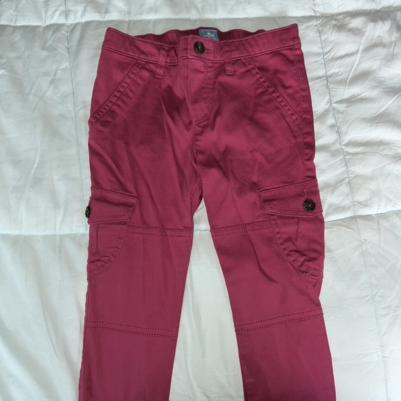 2 FOR THE PRICE OF ONE / BABY GAP / 2 JEANS / BOTH SIZE 4T / GREEN / BURGUNDY - Picture 3 of 4